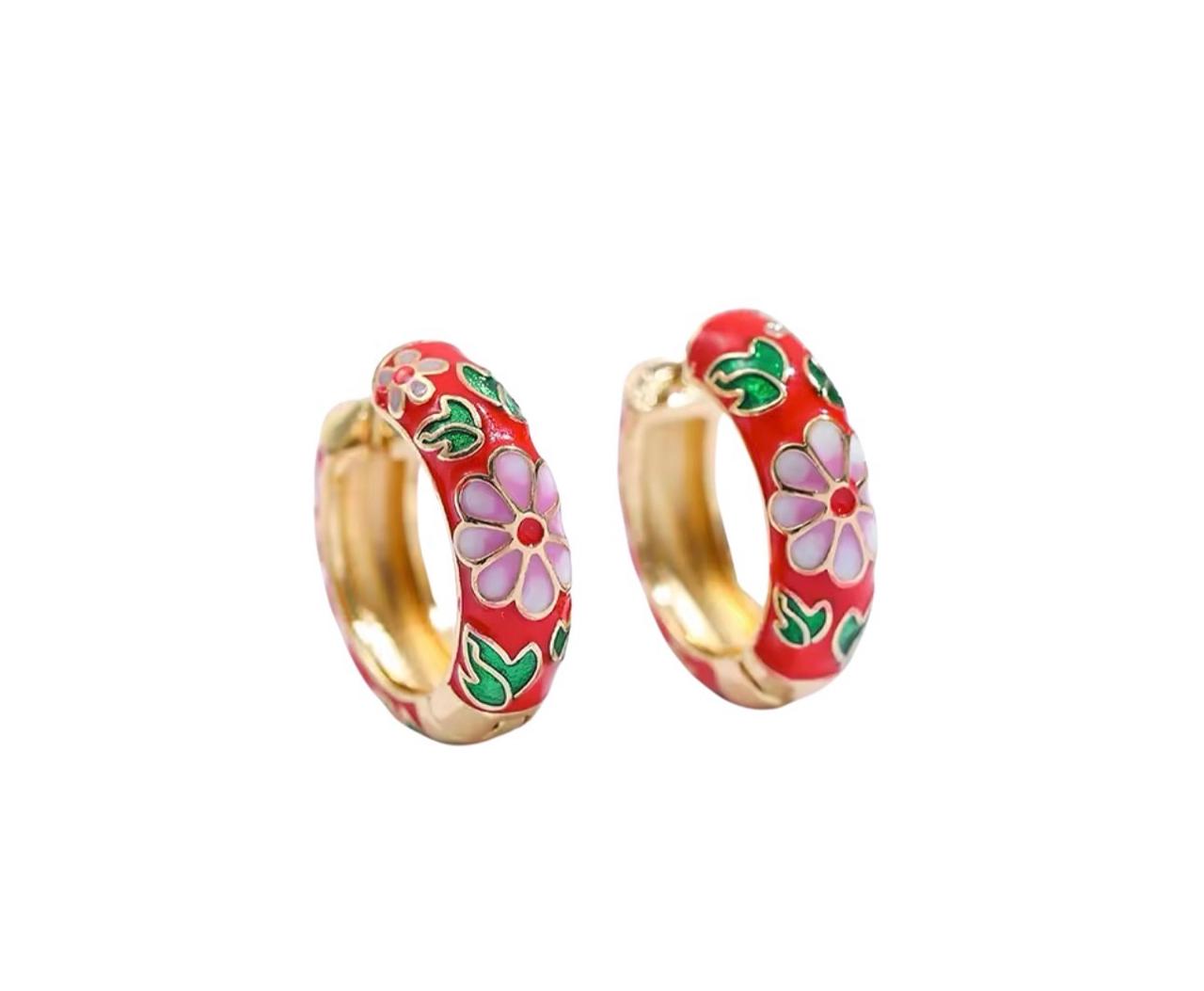 Aros Colores pequeños Flores y Formas